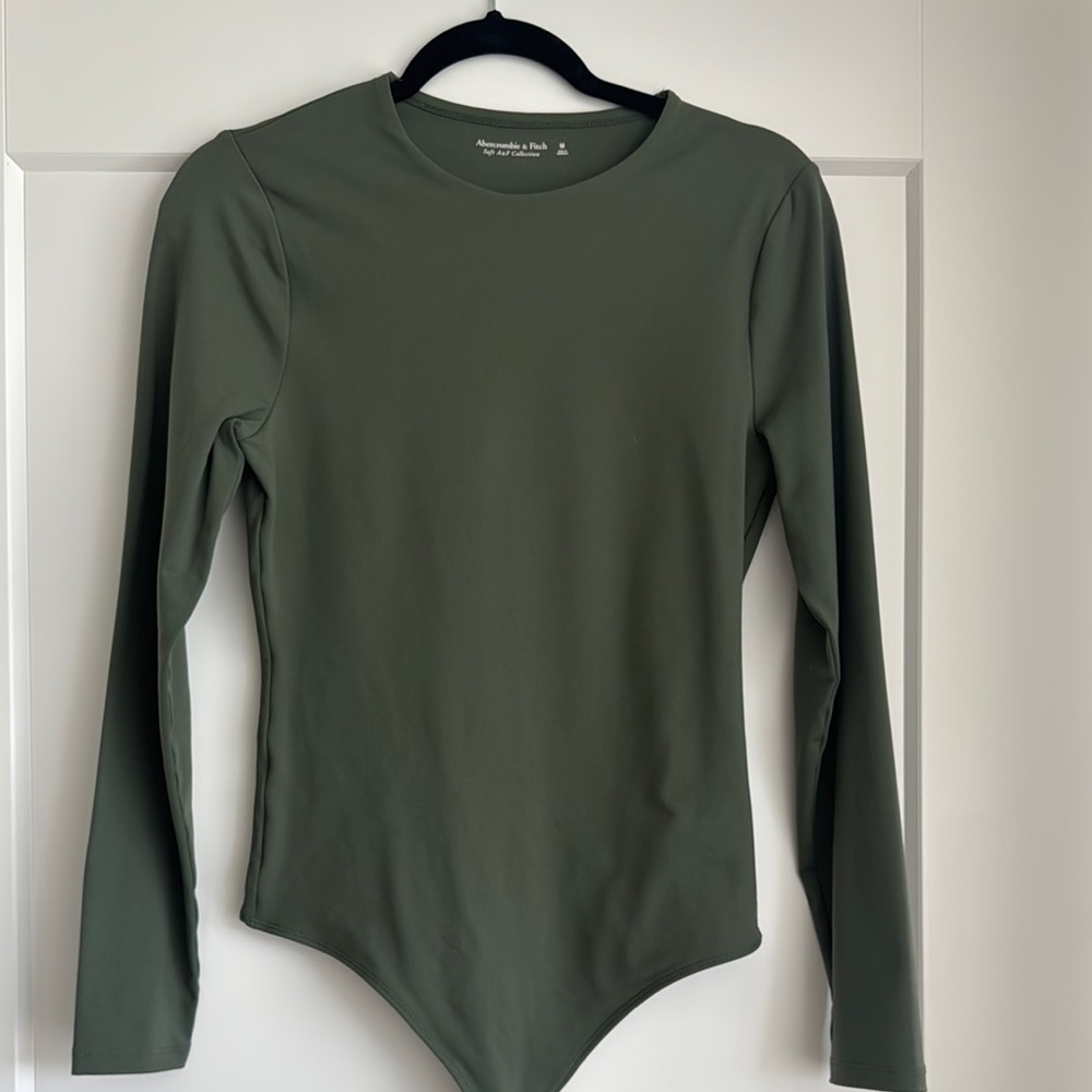 Abercrombie & Fitch Forest Green Bodysuit